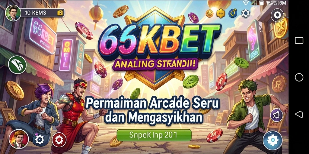 Tampilan gameplay seru dan menantang dalam 66KBET.