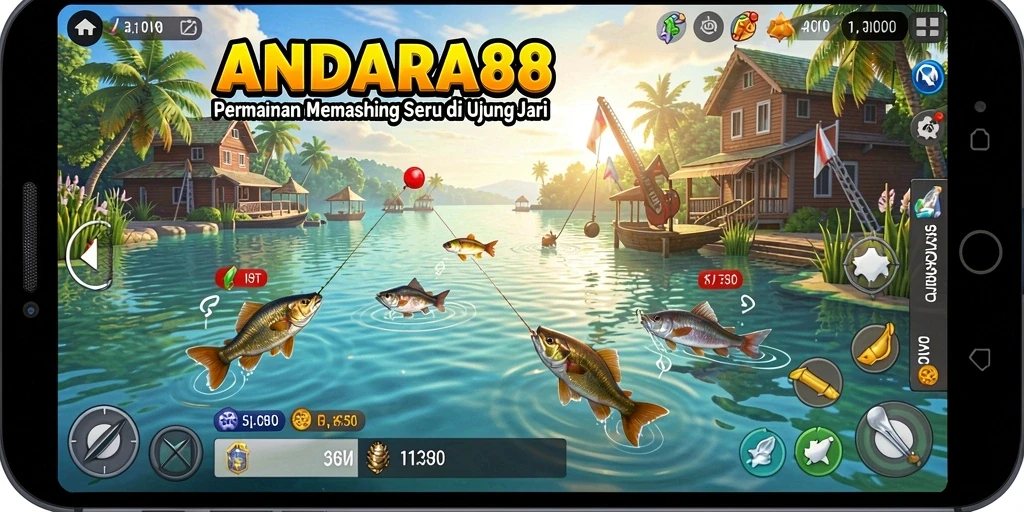 Tangkapan ikan yang spektakuler dalam permainan ANDARA88.