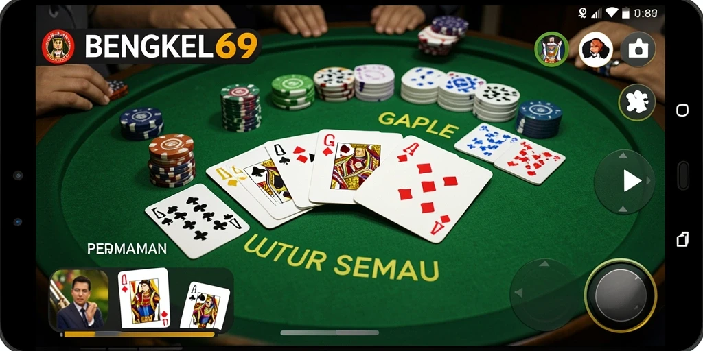 Gameplay seru BENGKEL69 dengan pemain yang aktif.
