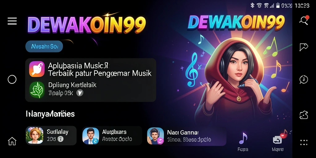 Tampilan gameplay DEWAKOIN99 yang menarik dan penuh warna.