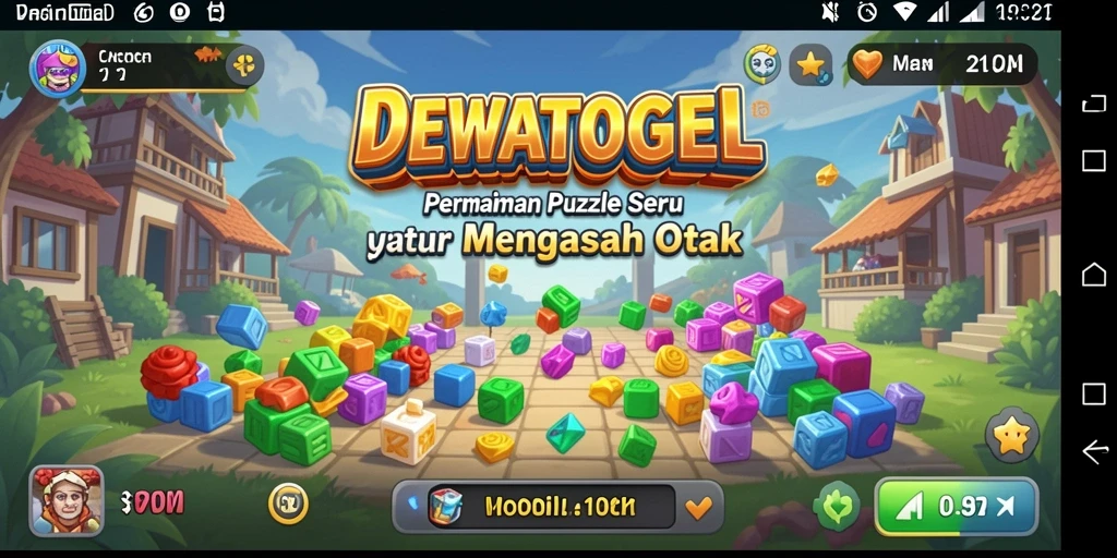 Tampilan gameplay DEWATOGEL yang seru dan menantang.