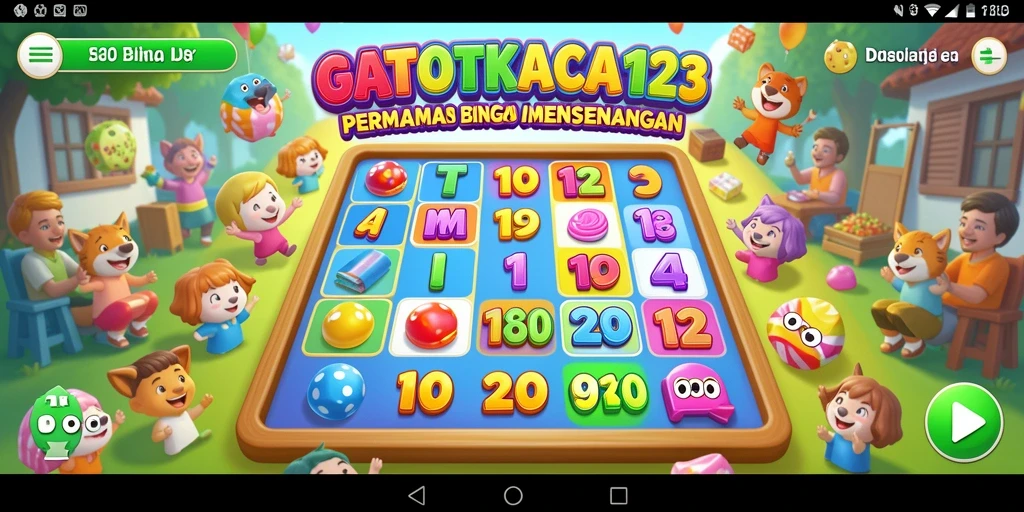 GATOTKACA123 menampilkan gameplay Bingo yang seru dan interaktif.