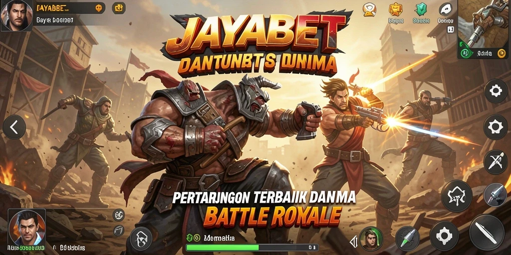 Gameplay seru JAYABET dengan aksi Battle Royale yang mendebarkan.