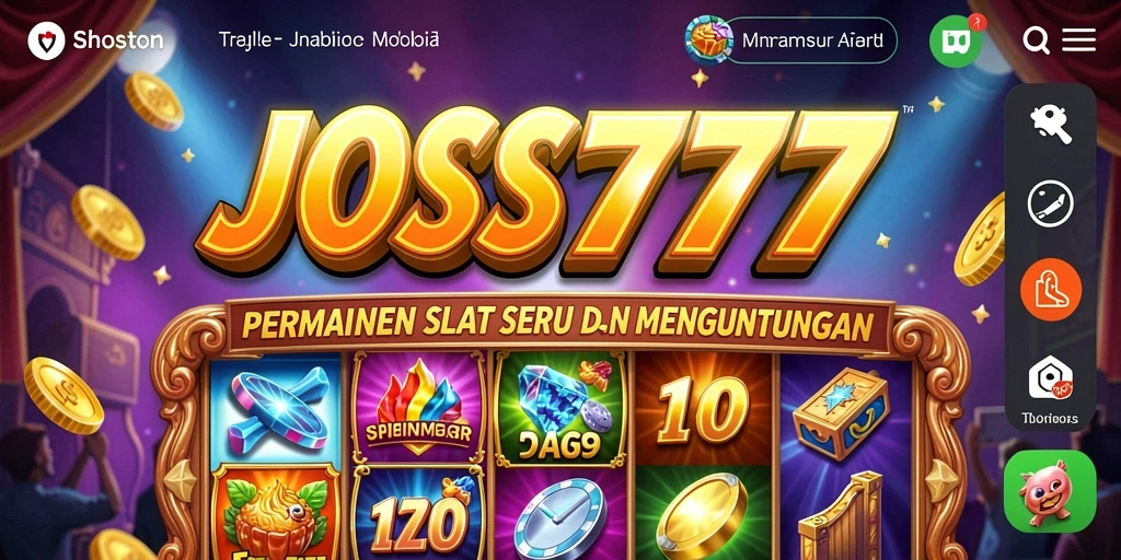 Gameplay seru dan grafis menarik dari JOSS777 dalam slot game.