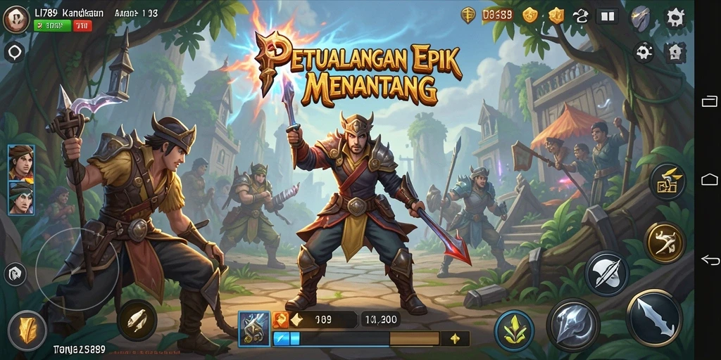 Gameplay LI789 menampilkan petualangan seru yang penuh tantangan.