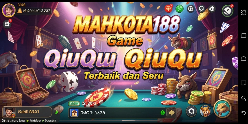 Screenshot menarik dari gameplay QiuQiu di MAHKOTA188.