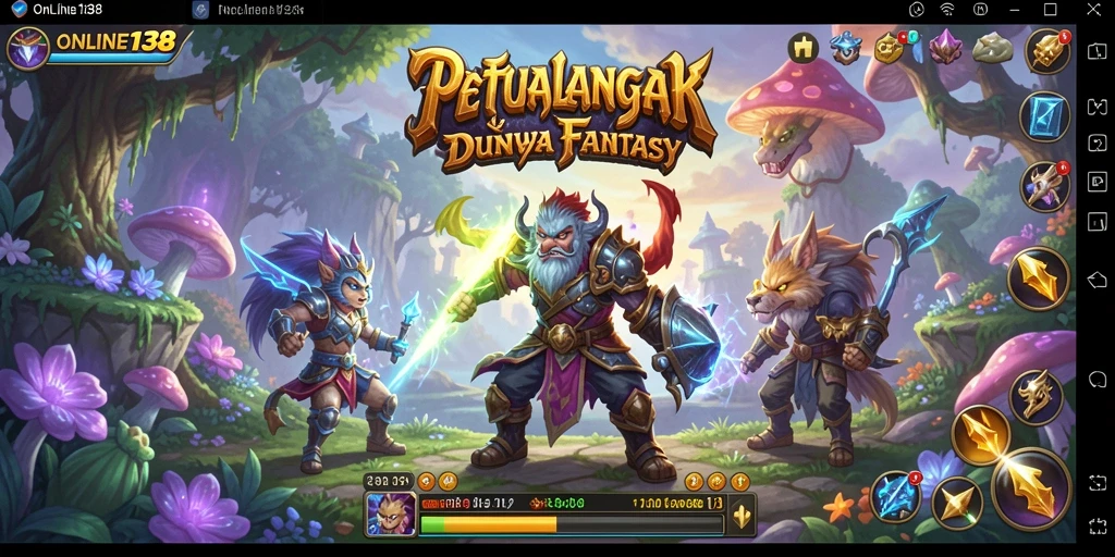 Gameplay seru dan menantang dalam <strong>ONLINE138</strong> menunjukkan petualangan RPG yang menakjubkan.