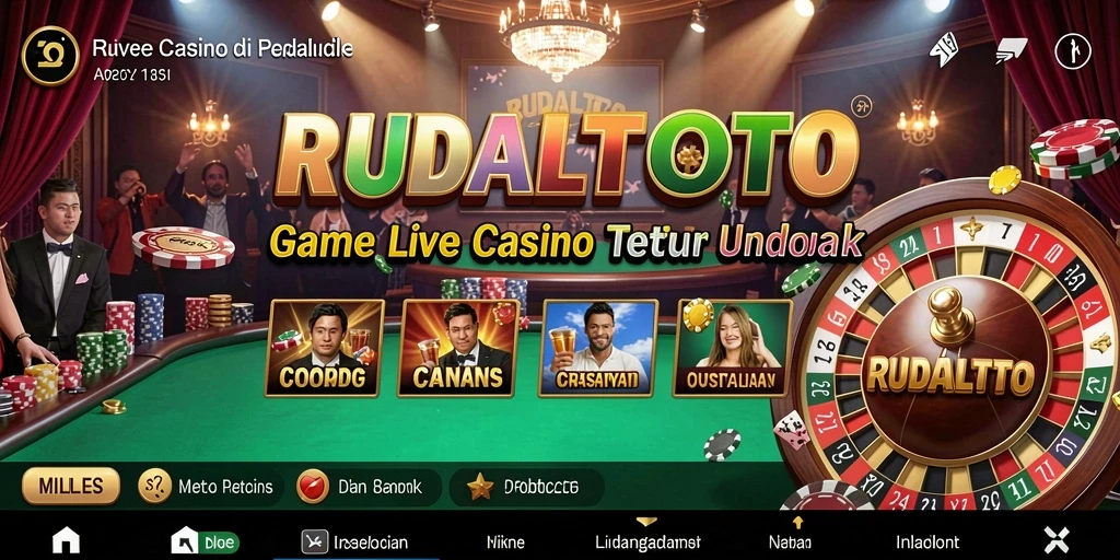 Tampilan gameplay RUDALTOTO yang menarik dan interaktif.
