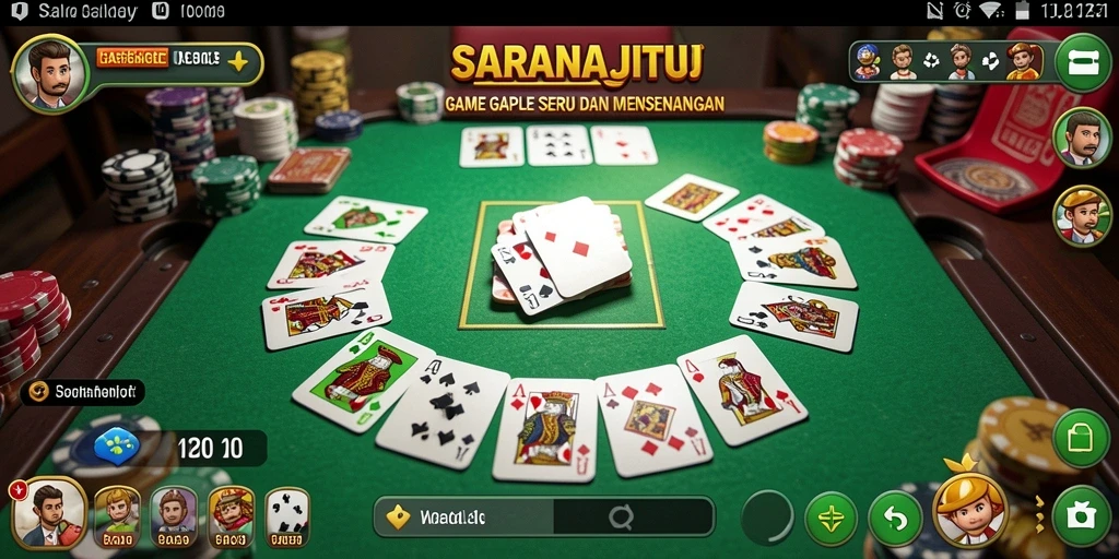Tampilan menarik dari gameplay SARANAJITU yang mengasyikkan.