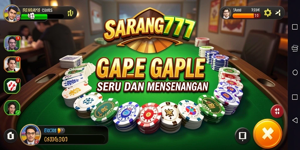 Tampilan gameplay SARANG777 yang menarik dan interaktif.