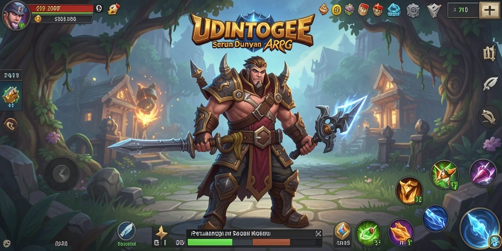 Gameplay epik dan pertempuran mendebarkan dalam UDINTOGEL.