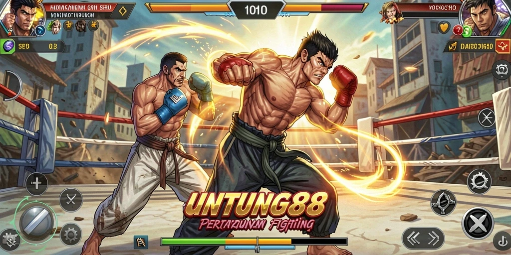 Tampilan gameplay UNTUNG88 yang mendebarkan dan penuh aksi.