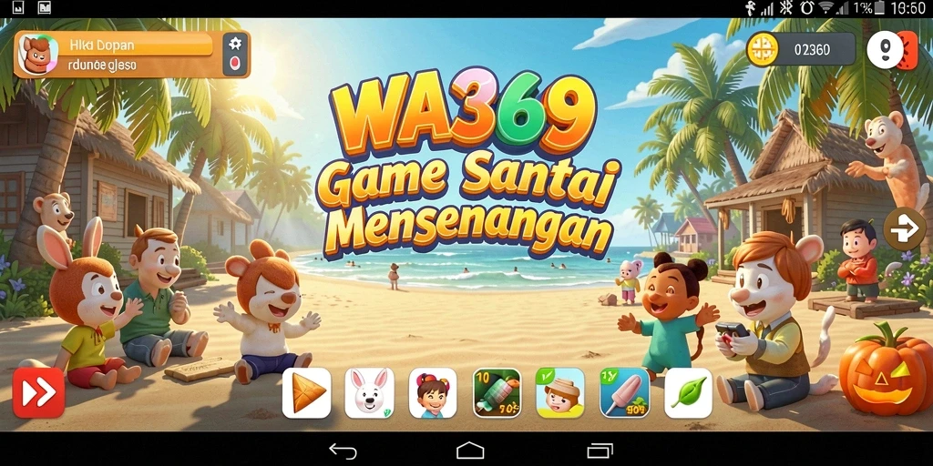 Tampilan gameplay menyenangkan dari WA369 yang cocok untuk semua kalangan.